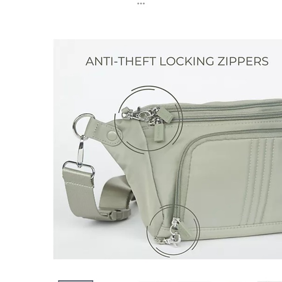 IHKWIP Purple AntiTheft Sling Crossbody Bag - Picture 10 of 10